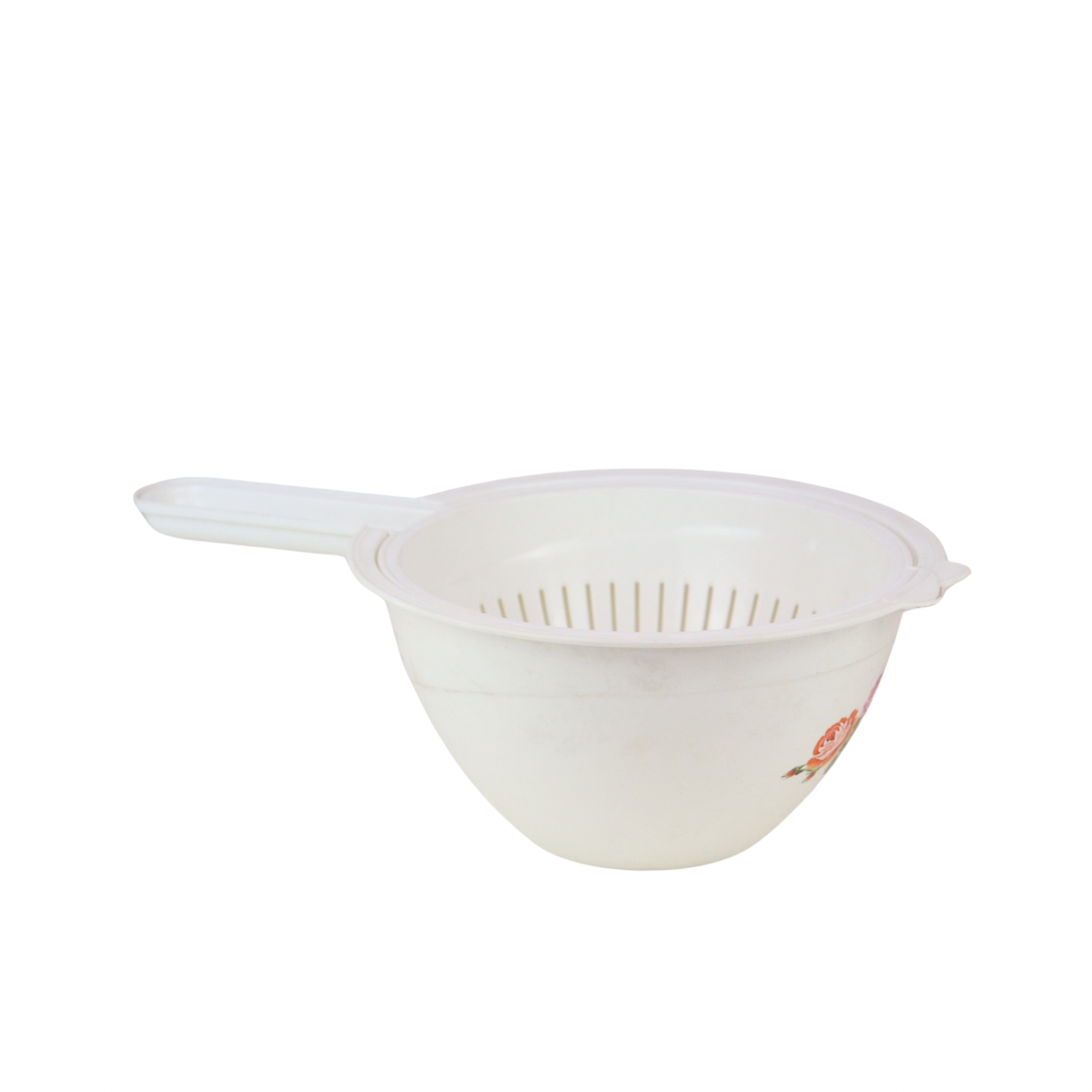 Plastic strainer with plastic bowl