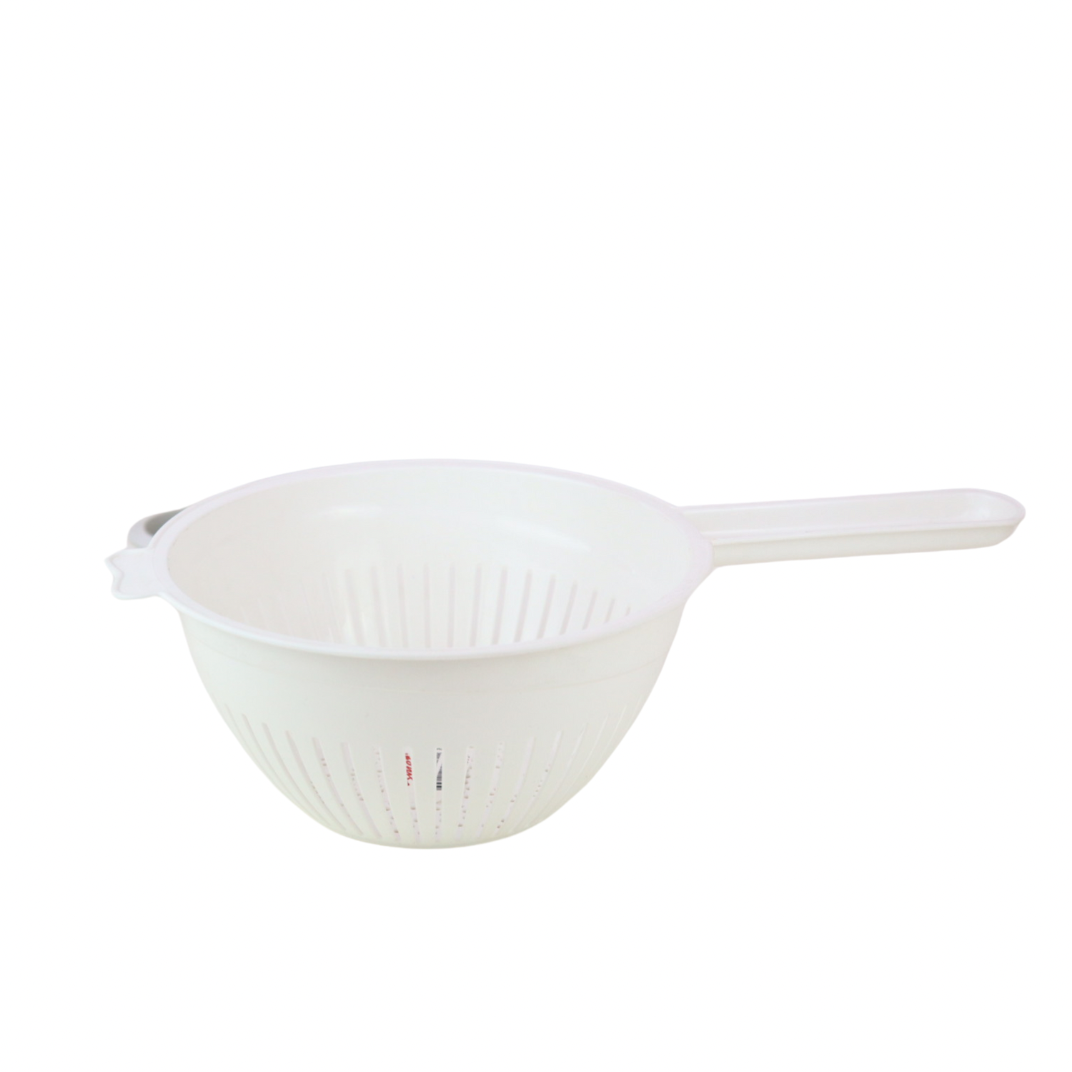 Plastic strainer with plastic bowl