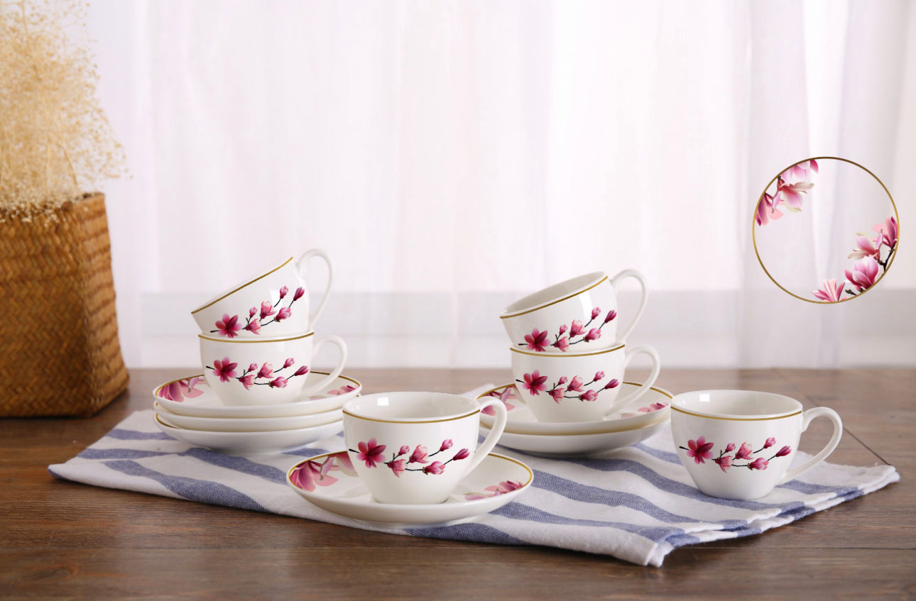 6-piece coffee cup set 